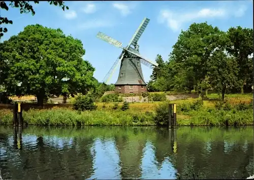 Ak Meppen im Emsland, Hölting Mühle