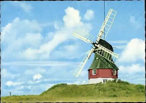 Ak Süddorf Insel Amrum, Windmühle