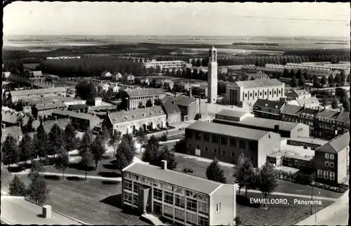 Ak Emmeloord Flevoland Niederlande, Panorama