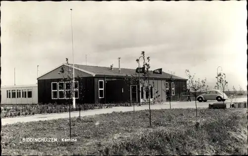 Ak Biddinghuizen Flevoland Niederlande, Kantine