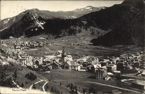Ak Davos Kanton Graubünden, Panorama