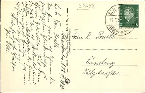 Ak Scharbeutz in Ostholstein, Am Strand