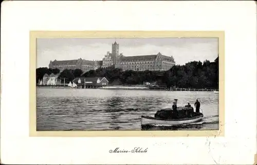 Passepartout Ak Mürwik Flensburg in Schleswig Holstein, Marine Schule