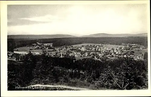 Ak Hahnenklee Bockswiese Goslar im Harz, Gesamtansicht