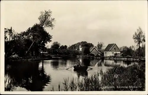 Ak Uithoorn Nordholland, Kromme Mijdrecht