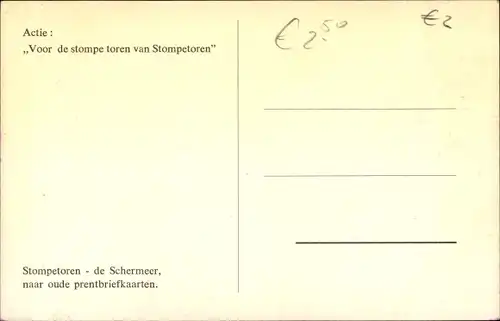 Ak Stompetoren Nordholland, Openbare School