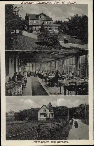 Ak Seesbach im Hunsrück, Kurhaus Waldfriede