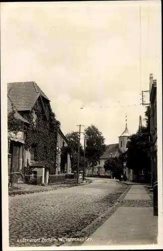 Ak Zechlin Rheinsberg in Brandenburg, Wittstocker Str.