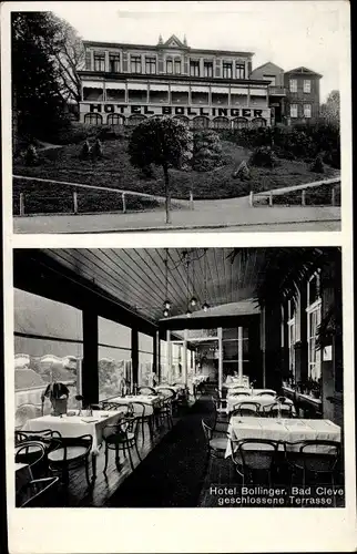 Ak Kleve am Niederrhein, Hotel Bollinger