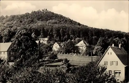 Ak Görlitz in der Lausitz, Landeskrone, Teilansicht