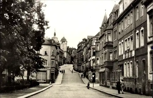 Ak Mittweida in Sachsen, Blick vom Tzschirnerplatz zur Post