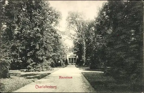 Ak Berlin Charlottenburg, Mausoleum