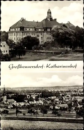 Ak Großhennersdorf Herrnhut in Sachsen, Katharinenhof, Ort