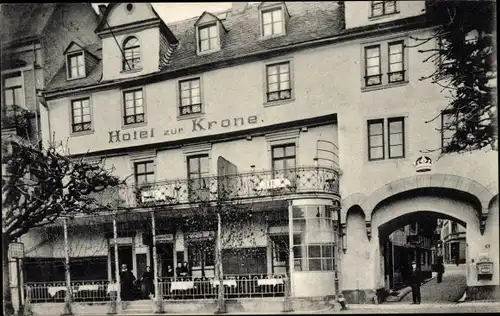 Ak Boppard am Rhein, Gasthaus zur Krone