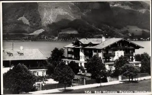 Foto Ak Bad Wiessee in Oberbayern, Pension Hanslbauer