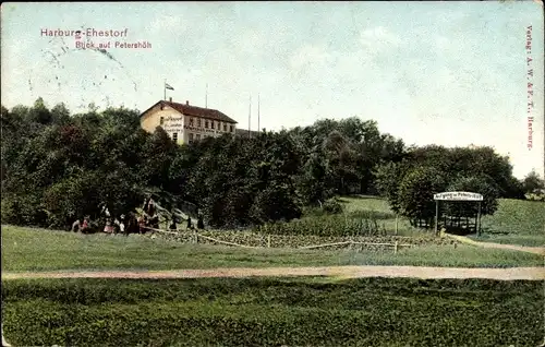 Ak Ehestorf Rosengarten in Niedersachsen, Blick auf Petershöh