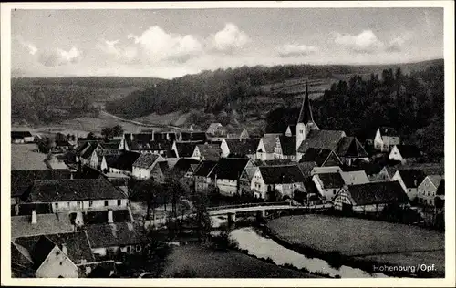 Ak Hohenburg in der Oberpfalz, Gesamtansicht