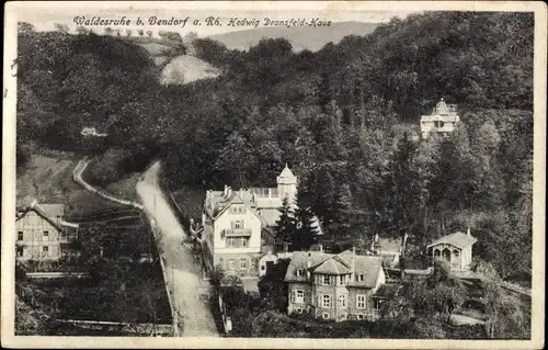 AK Bendorf in Rheinland Pfalz, Waldesruhe, Hedwig Dransfeld Haus