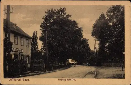 Ak Sayn Bendorf in Rheinland Pfalz, Ortseingang