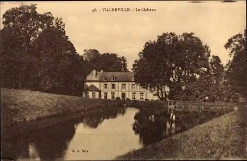 Ak Villerville Calvados, Le Chateau