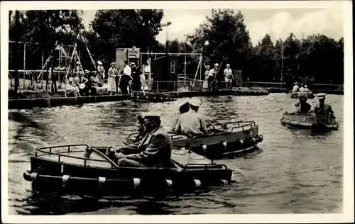 Ak Oud Valkeveen Südholland, Wasserpartie, Boote