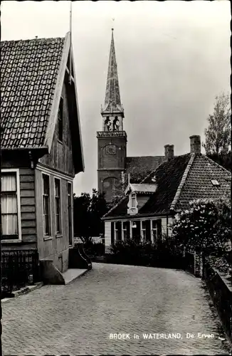 Ak Broek in Waterland Nordholland Niederlande, De Erven