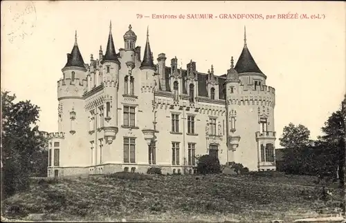 Ak Bellevigne-les-Châteaux Maine et Loire, Chateau de Grandfonds