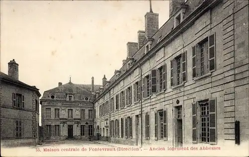 Ak Fontevrault Maine et Loire, Maison centrale, ancien logement des Abbesses, ehem. Äbtissinnenhaus