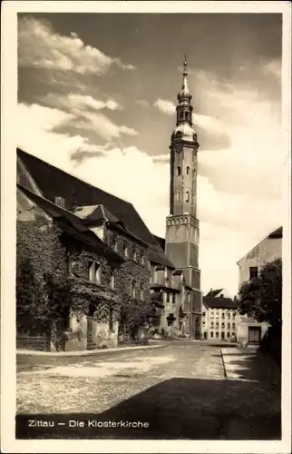 Ak Zittau in der Oberlausitz, Klosterkirche