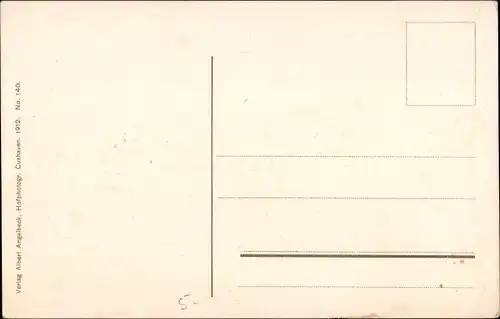 Ak Nordseebad Cuxhaven, Fischereihafen