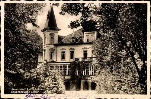 Ak Coppenbrügge Niedersachsen, Sanatorium Lindenbrunn