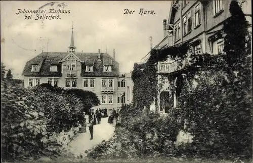 Ak Clausthal Zellerfeld im Oberharz, Johanneser Kurhaus