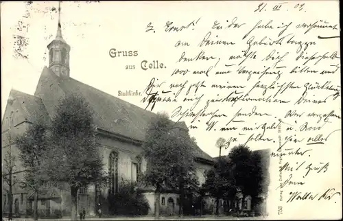 Ak Celle in Niedersachsen, Stadtkirche