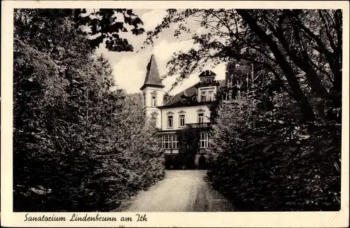 Ak Coppenbrügge Niedersachsen, Sanatorium Lindenbrunn am Ith