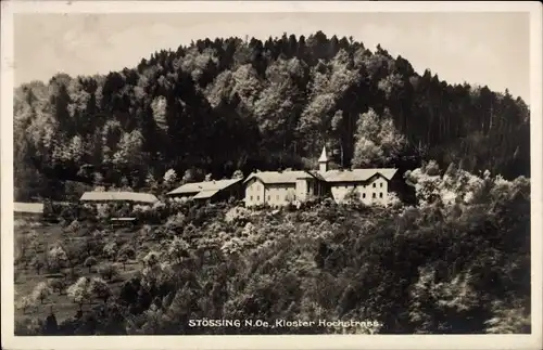 Ak Stössing Niederösterreich, Kloster Hochstrass, Haushaltungs-Schule