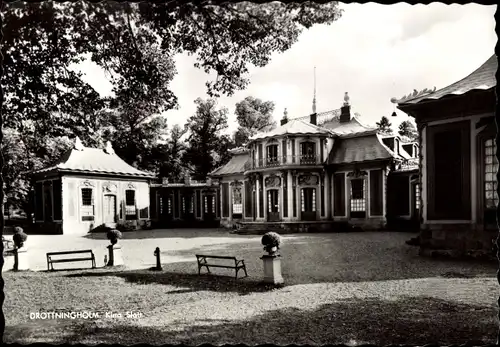 Ak Drottningholm Schweden, Kina Slott, Chinesisches Schösschen, Pavillon