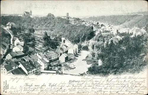 Ak Kyllburg in der Eifel, Ortsansicht