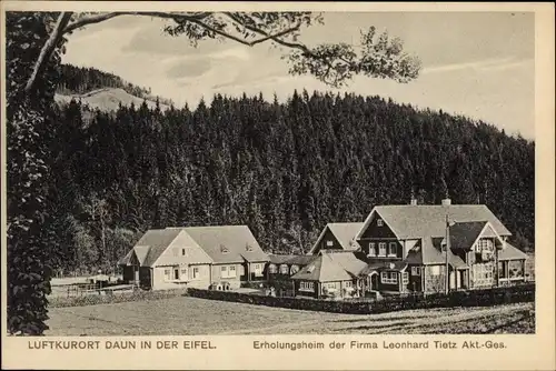 Ak Daun in der Eifel, Erholungsheim der Firma Leonhard Tietz Akt. Ges.