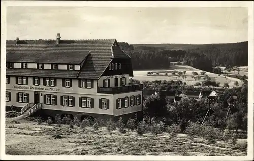 Ak Hallwangen Dornstetten im Schwarzwald Württemberg, Gasthof und Pension zur Mühle