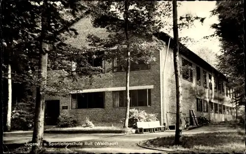 Ak Ruit Ostfildern Baden Württemberg, Jugend- und Sportleiterschule, Waldhaus