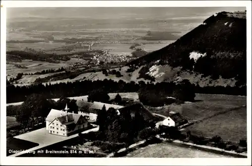 Ak Unterlenningen Lenningen in Württemberg, Diepoldsburg mit Breitenstein, Panorama