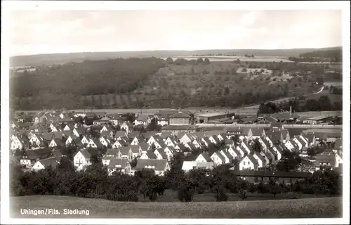 Ak Uhingen an der Fils, Gesamtansicht der Siedlung