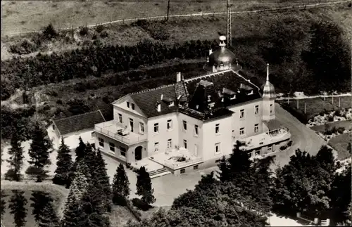 Ak Kierspe im Sauerland Westfalen, Fliegeraufnahme, Erholungsheim Isenburg