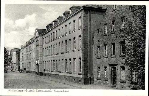 Ak Kaiserswerth Düsseldorf am Rhein, Diakonissenanstalt, Stammhaus