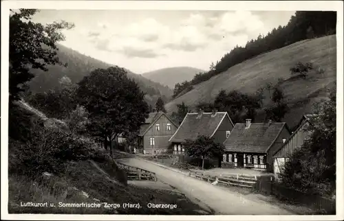 Ak Zorge Walkenried im Harz, Oberzorge