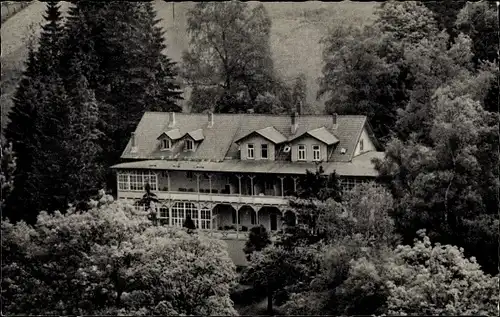 Ak Wildemann Clausthal Zellerfeld im Oberharz, Ev. Müttergenesungsheim, Tannenhaus