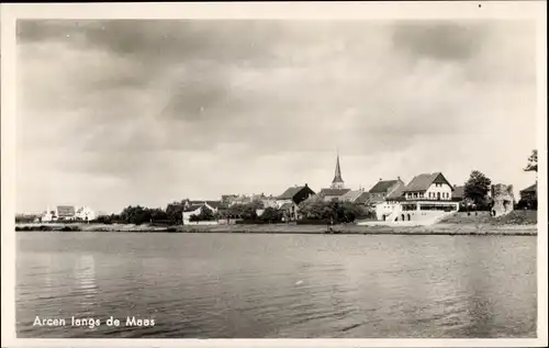 Ak Arcen Limburg Niederlande, Langs de Maas