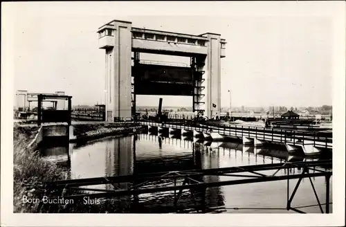 Ak Born Buchten Limburg Niederlande, Sluis