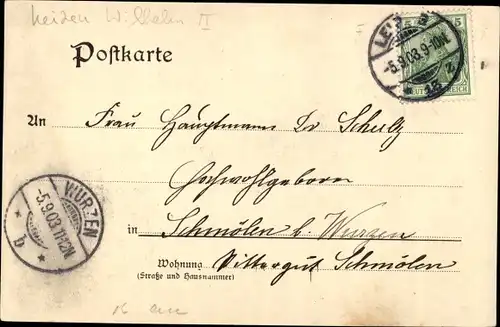 Ak Kaiser Wilhelm II., Abnahme der Parade