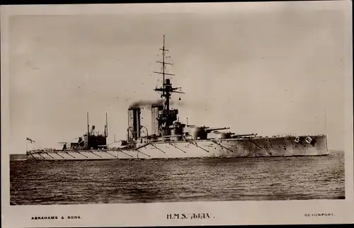 Ak Britisches Kriegsschiff, HMS Ajax